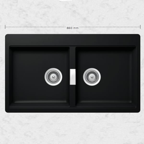 Νεροχύτης Mono 15295  86x50cm Schock